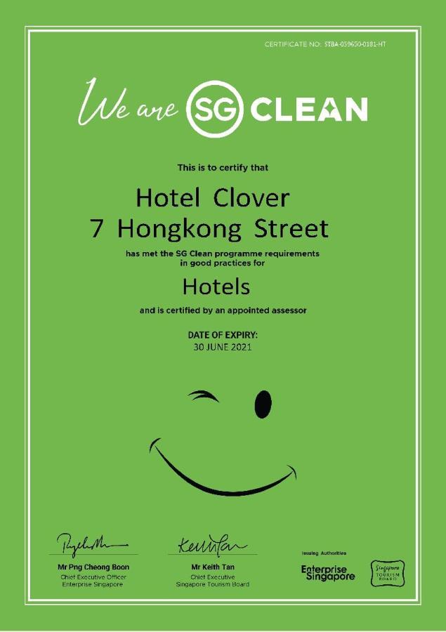 Hotel Clover 7 Singapur Exteriér fotografie